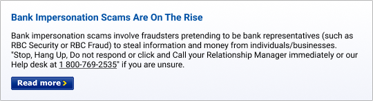 Fraud awareness banner